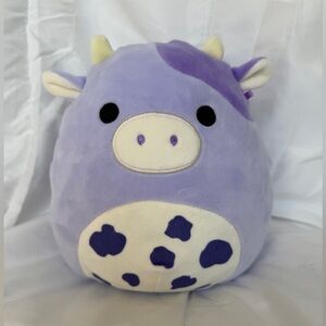 (Bubba the purple Cow, 8 Inch) Squishmallow